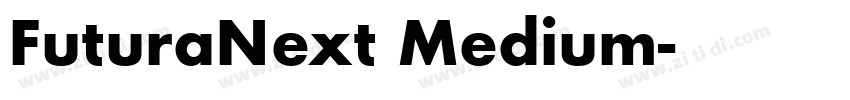 FuturaNext Medium字体转换